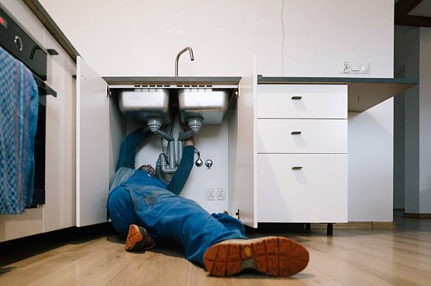 Professional Plumbing technician working in Mayfield, KS